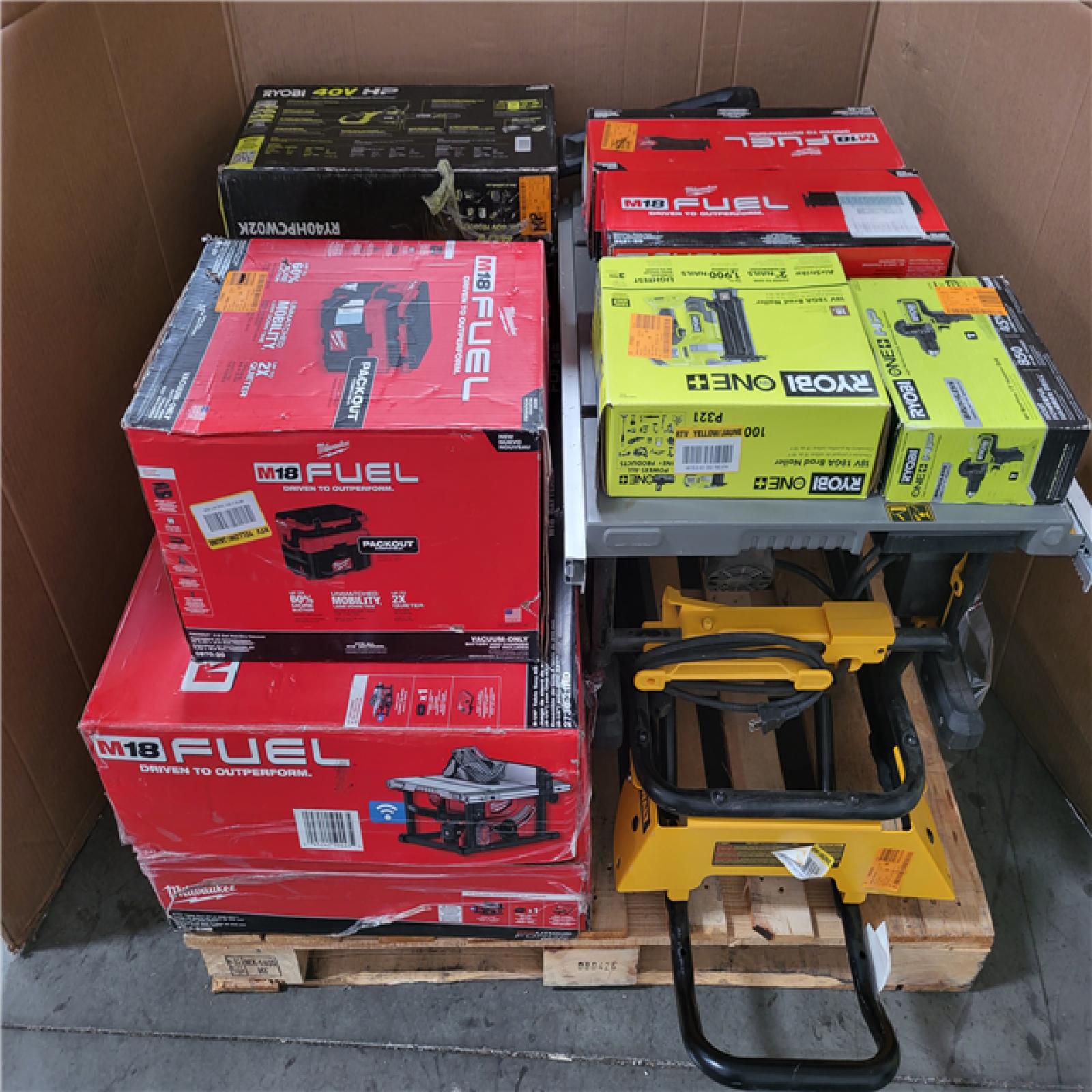 CALIFORNIA AS-IS TOOL PALLET