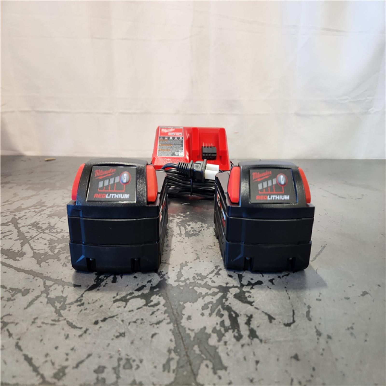 AS-IS- Milwaukee 18-Volt Lithium-Ion XC Starter Kit