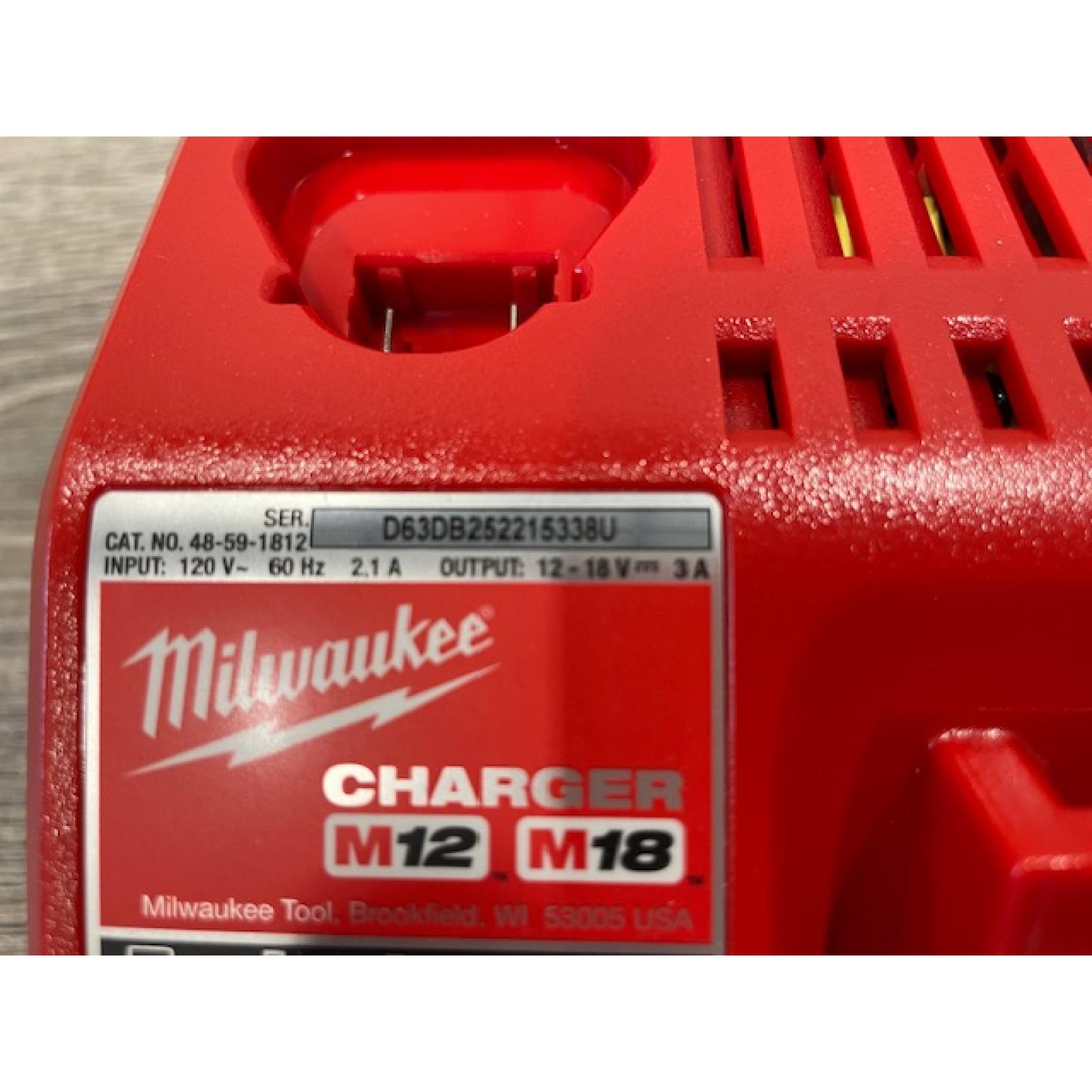 AS-IS Milwaukee M18 18-Volt Lithium-Ion XC Starter Kit