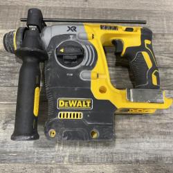 AS-IS DEWALT 20V MAX XR Cordless Brushless 1 in. SDS Plus L-Shape Rotary Hammer (Tool Only)