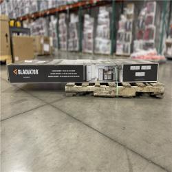 DALLAS LOCATION - Gladiator Ready-to-Assemble Steel Freestanding Garage Cabinet in Silver Tread (36 in. W x 72 in. H x 18 in. D)