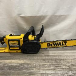 AS-IS DEWALT 60V MAX FLEXVOLT Lithium-Ion Brushless Cordless 16 Chainsaw Kit