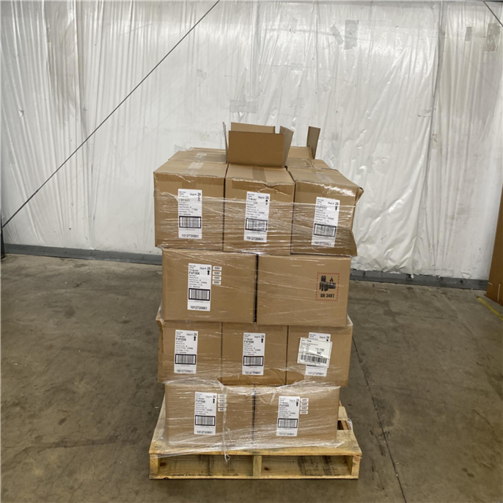Houston Location - AS-IS Pallet of Ryobi Misting Fan Kits