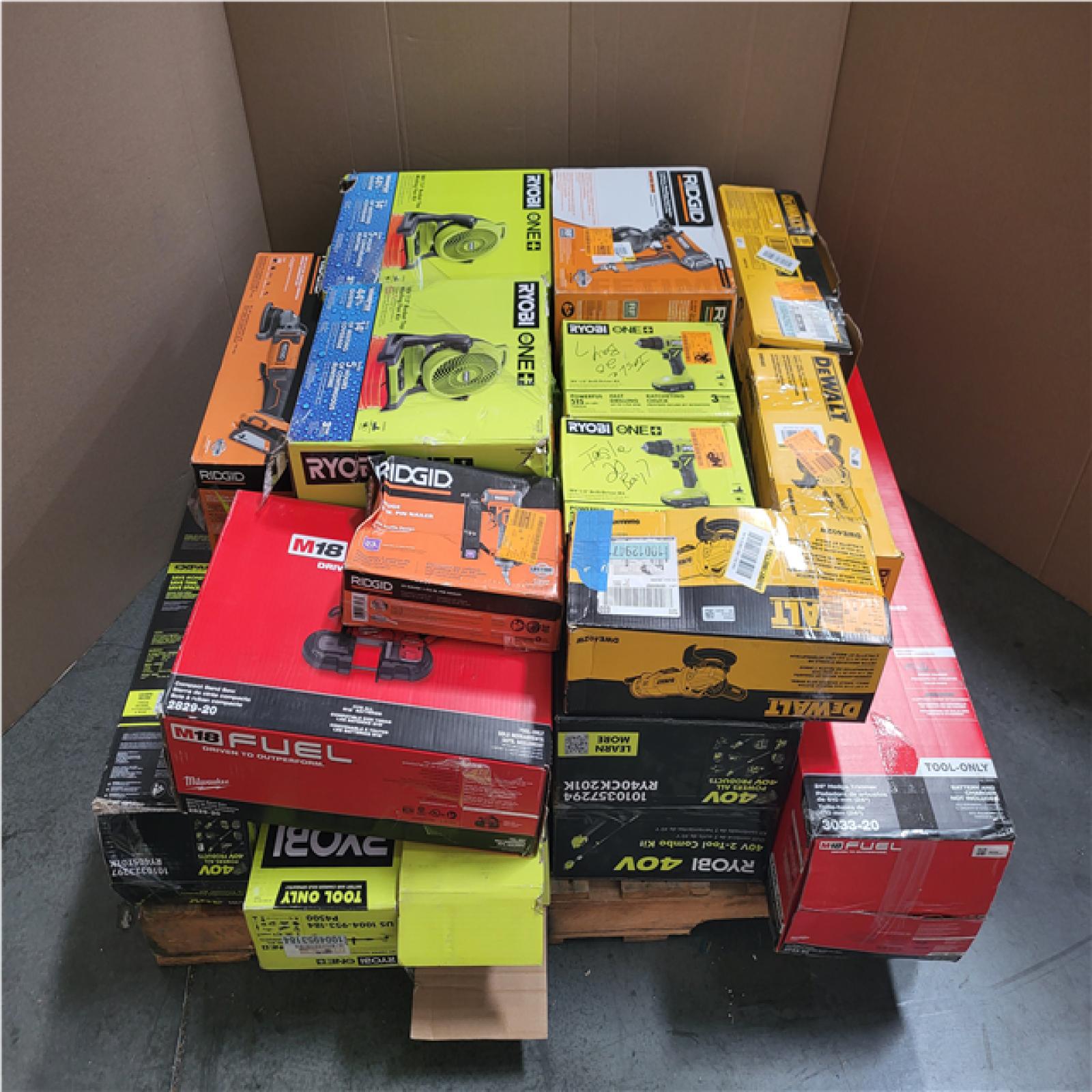 CALIFORNIA AS-IS TOOL PALLET