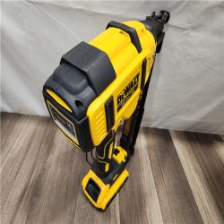 AS-IS- DeWalt 20V 16 Gauge Cordless Angled Finish Nailer Kit W/ 2Ah Battery