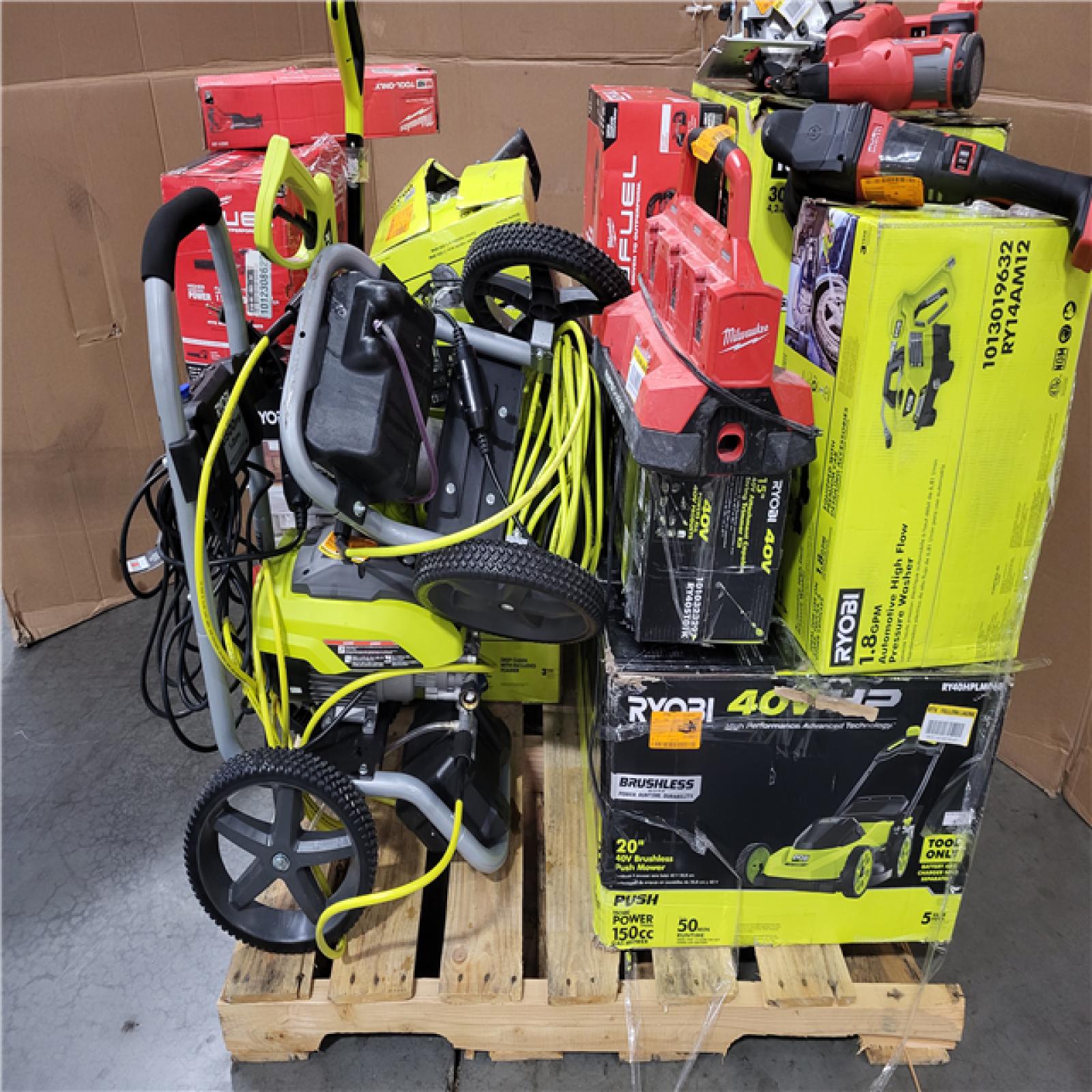 CALIFORNIA AS-IS TOOL PALLET