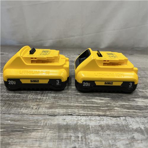 AS-IS DEWALT 20V MAX Compact Lithium-Ion 3.0Ah Battery Pack (2 Pack)