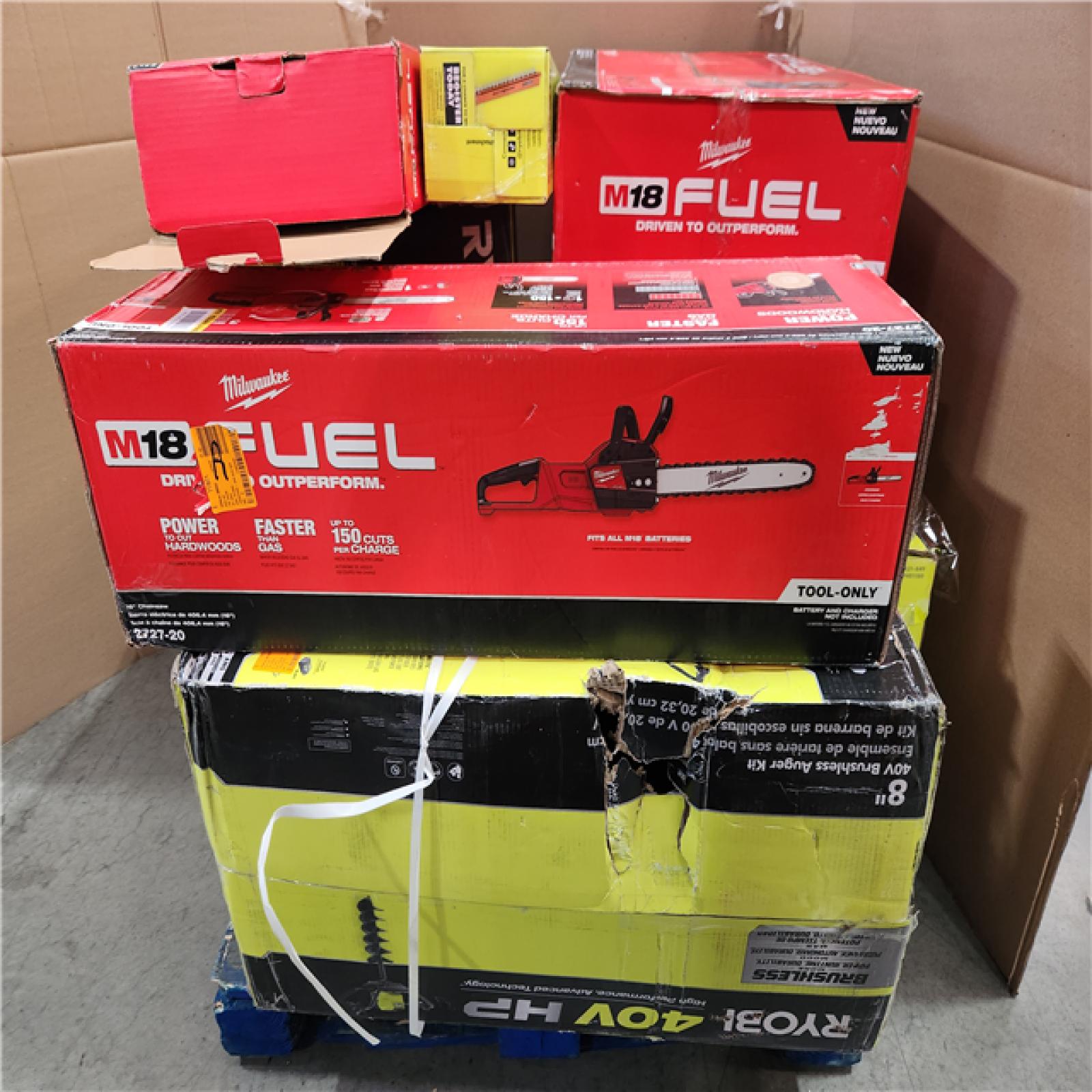 CALIFORNIA AS-IS TOOL PALLET