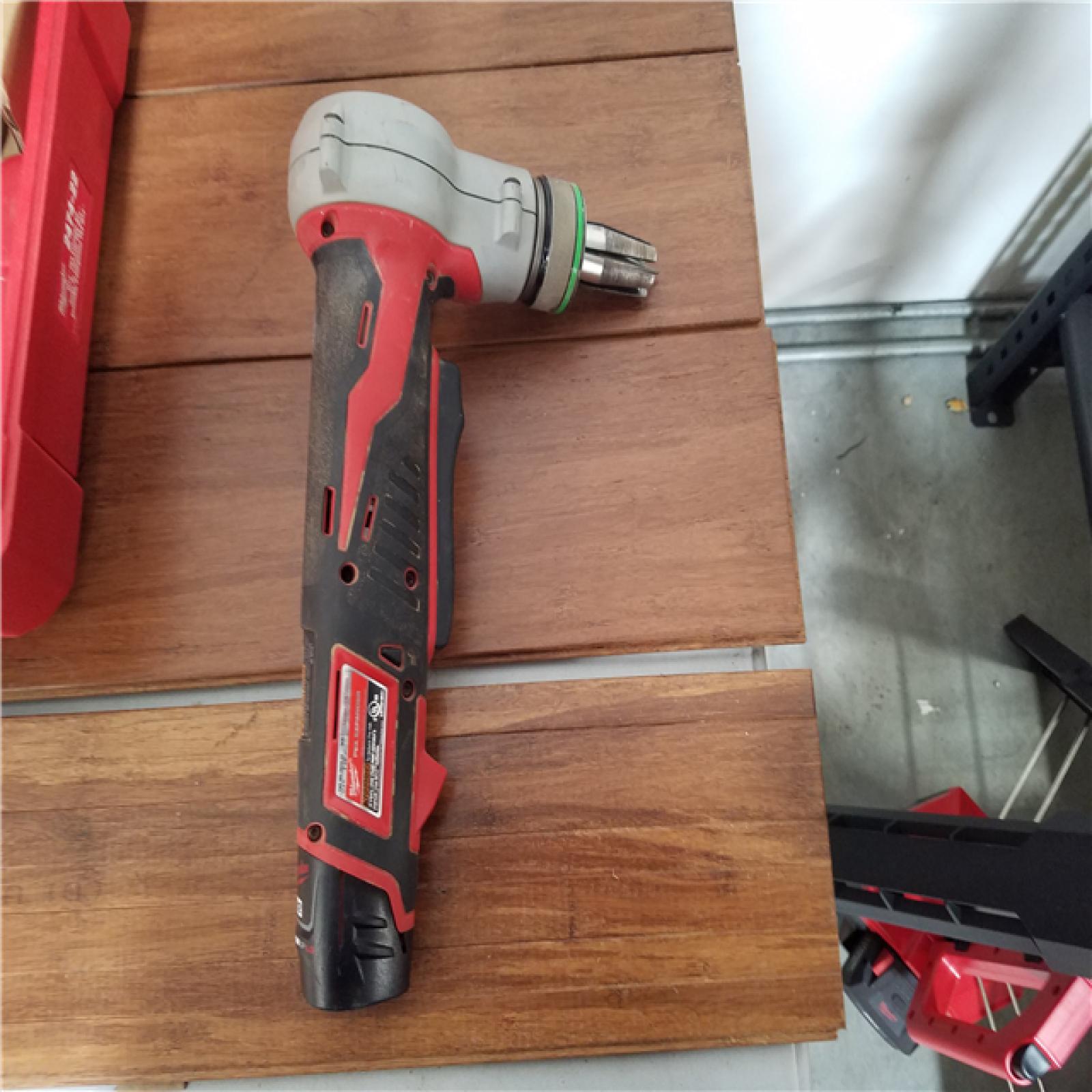 California AS-IS Milwaukee M12 PEX Expander Kit  Includes (2) Batteries  Charger & Hard Case
