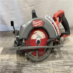 AS-IS Milwaukee FUEL 18V Lithium-Ion Cordless 7-1/4 in. Rear Handle Circular Saw (Tool-Only)