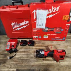 HOUSTON LOCATION - AS-IS (APPEARS LIKE NEW) M18 18-Volt Lithium-Ion Cordless FORCE LOGIC 600 MCM Crimper Kit W/(2) 2.0Ah Batteries, Charger, Hard Case