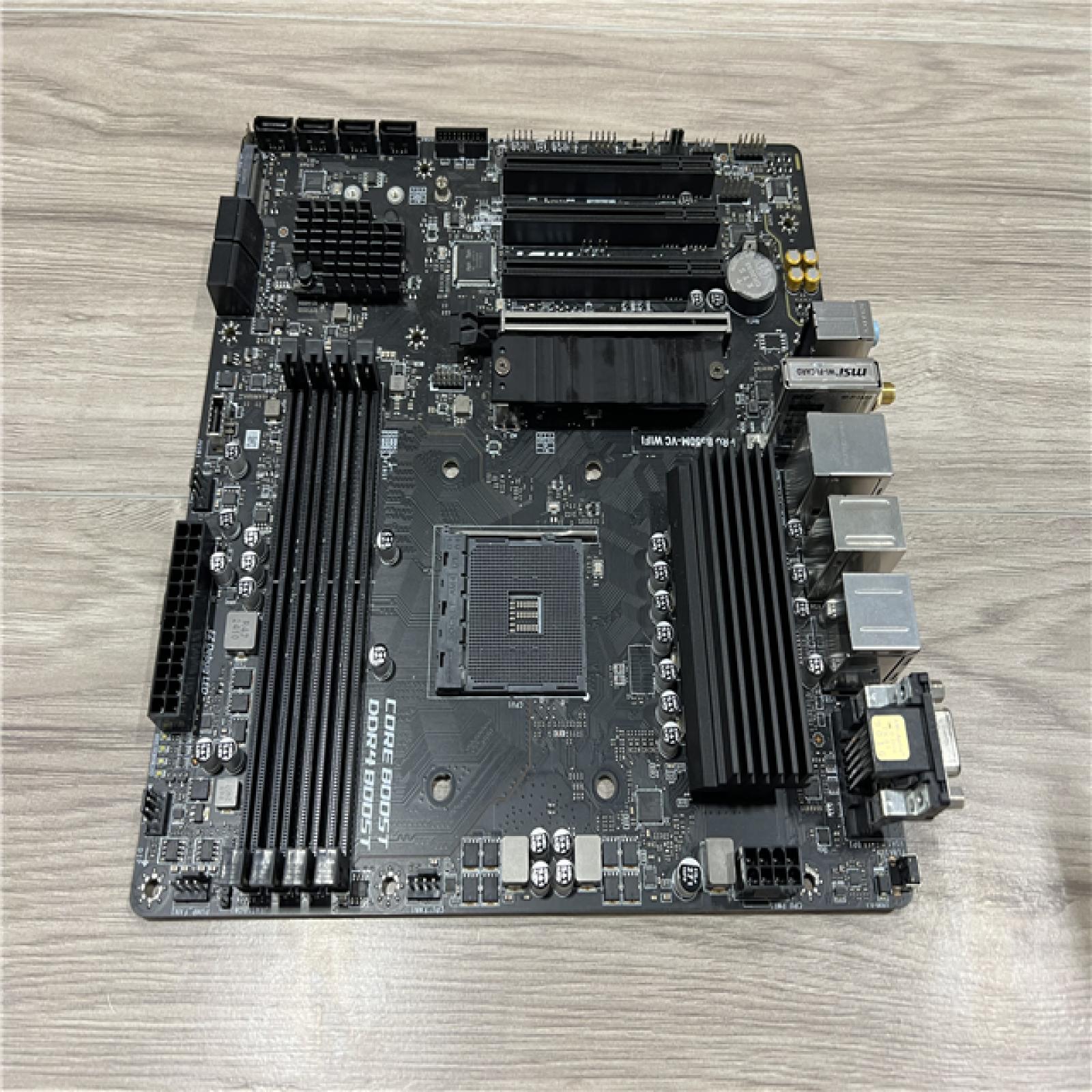 AS-IS MSI PRO B550M-VC WIFI AM4 M-ATX Motherboard