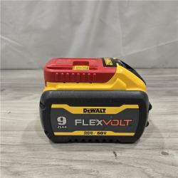 AS-IS FLEXVOLT 20V/60V MAX 9.0 Ah Battery Pack and Charger Starter Kit
