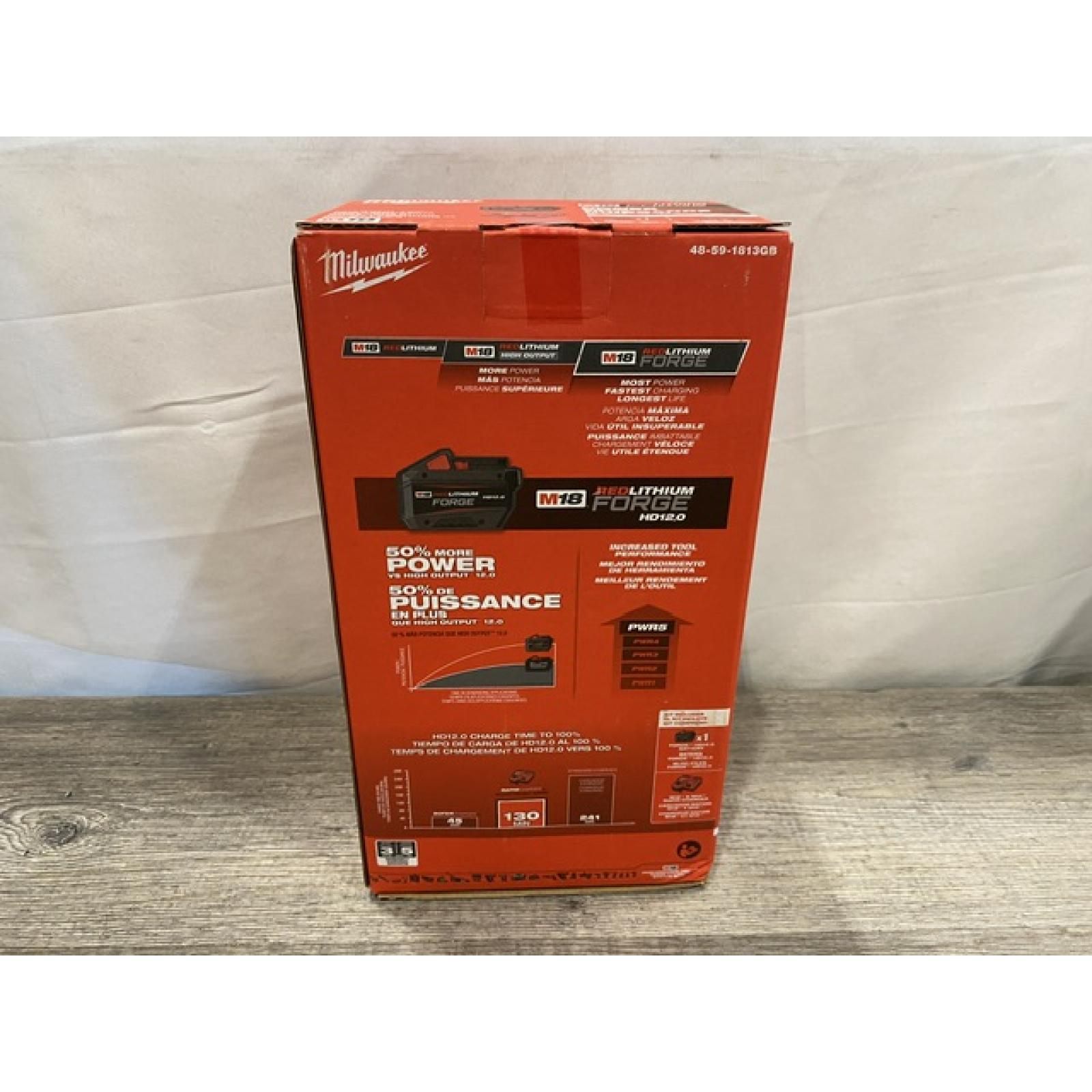 NEW - Milwaukee 18-Volt Lithium-Ion REDLITHIUM FORGE Starter Kit