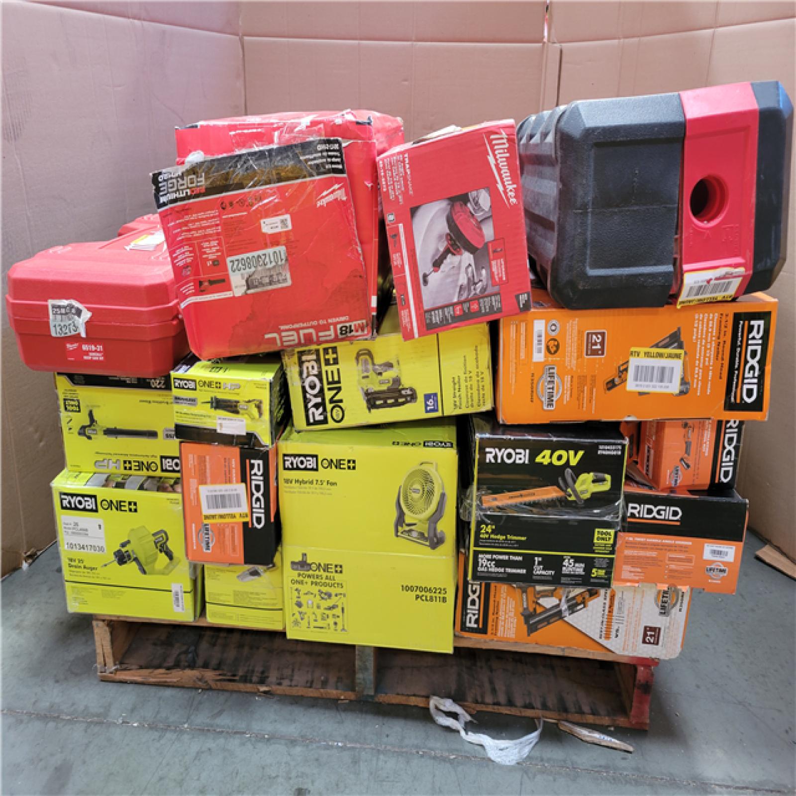 CALIFORNIA AS-IS TOOL PALLET