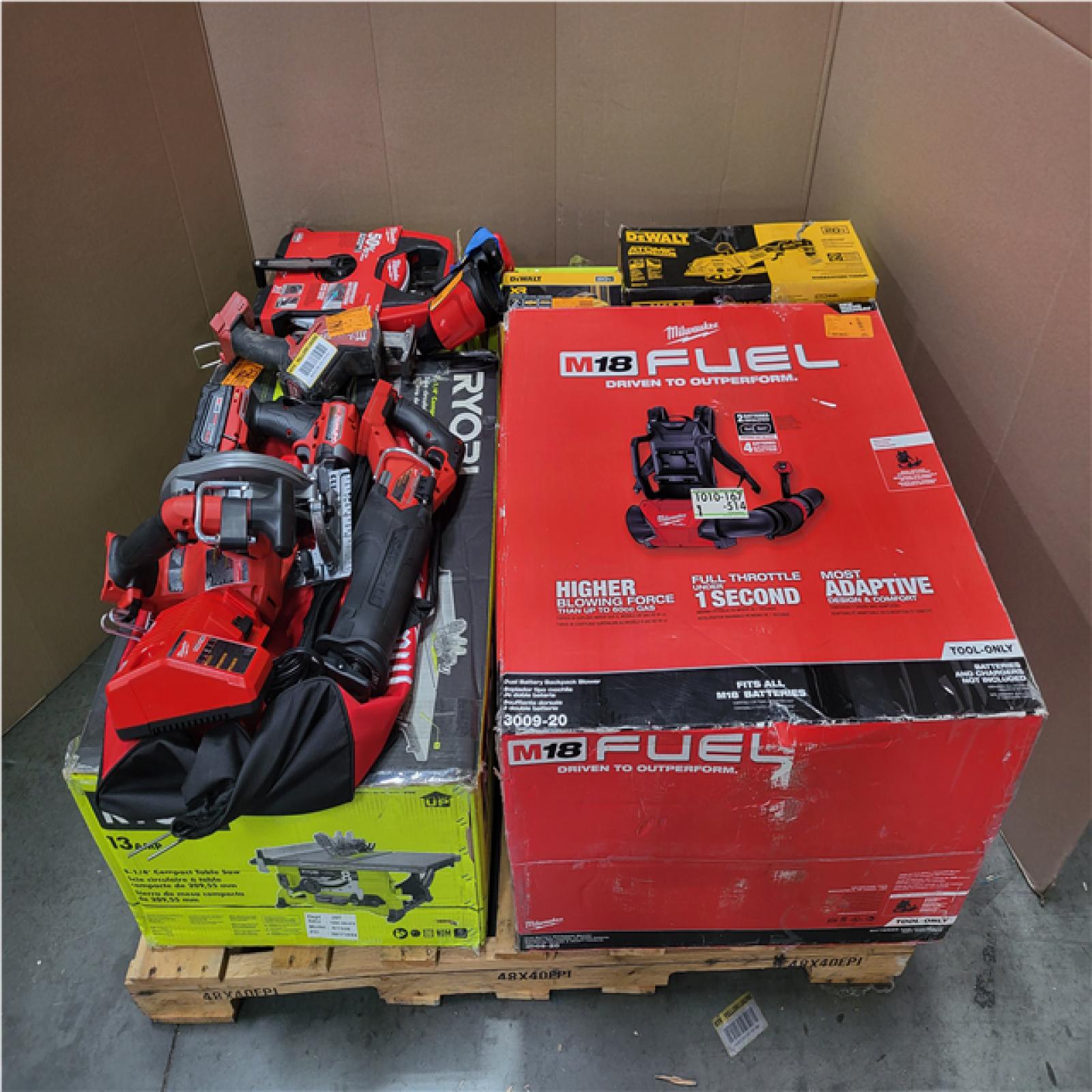 CALIFORNIA AS-IS TOOL PALLET
