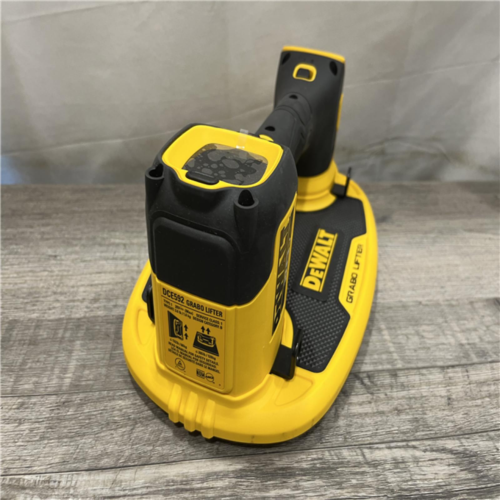 AS-IS DEWALT 20-Volt Max Cordless GRABO Lifter (Tool Only)