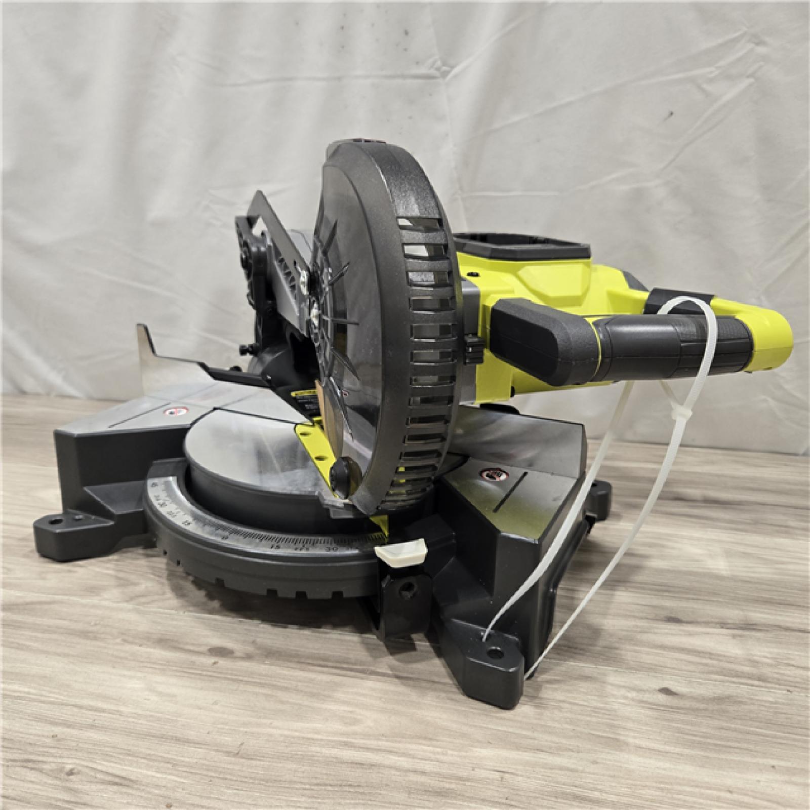 AS-IS RYOBI 18-Volt ONE+ Cordless 7-1/4 in. Compound Miter Saw (Tool Only)