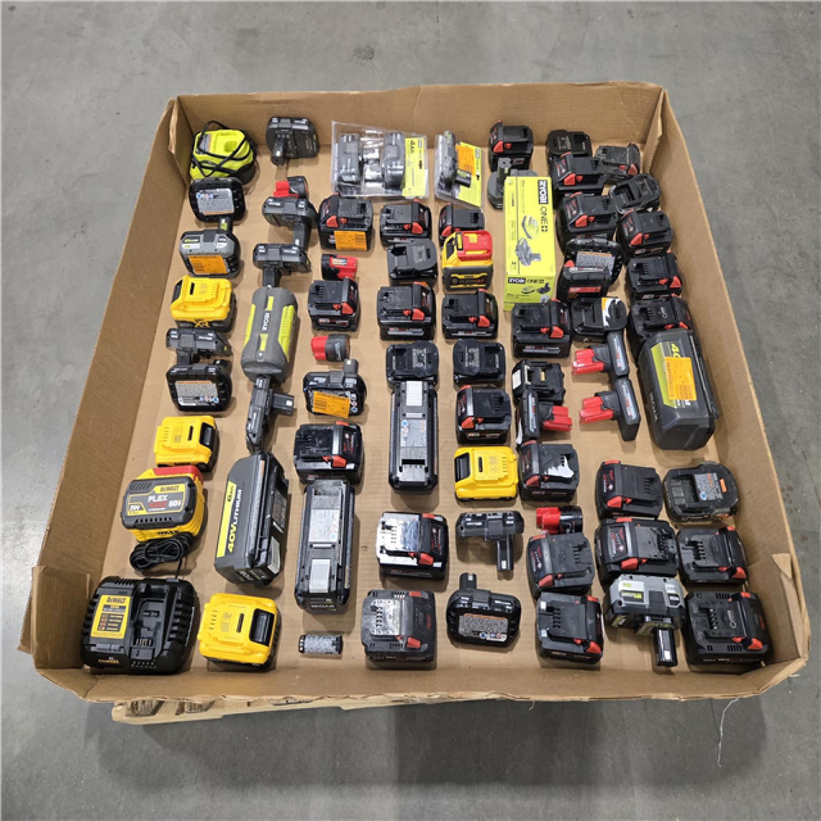 DALLAS LOCATION AS-IS- BATTERY PALLET