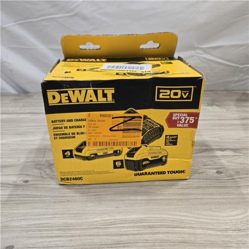 NEW! - DEWALT 20V MAX 6.0Ah and 4.0Ah Battery and Charger Starter Kit