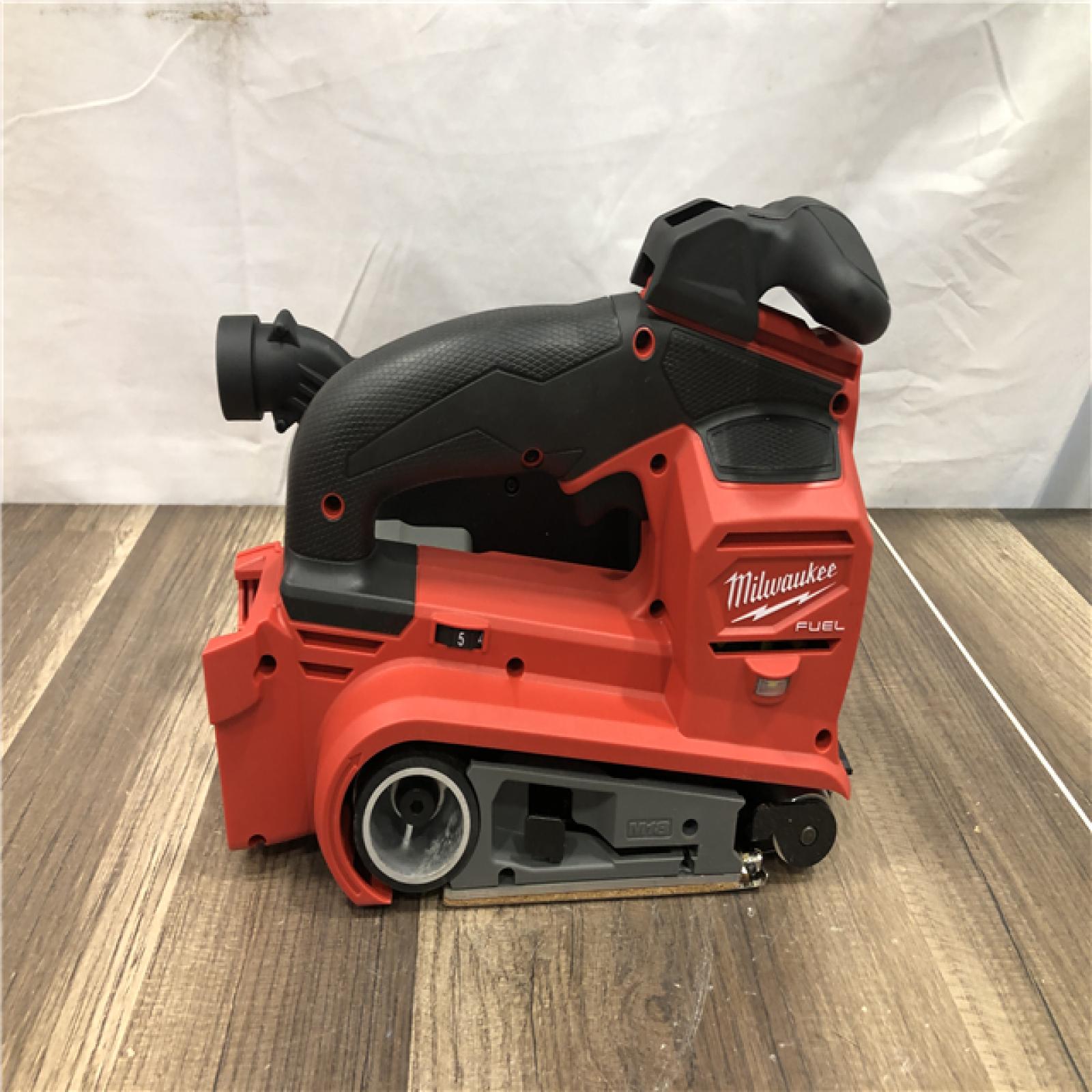 AS-IS Milwaukee FUEL 18-Volt Lithium-Ion Cordless Belt Sander (Tool-Only)