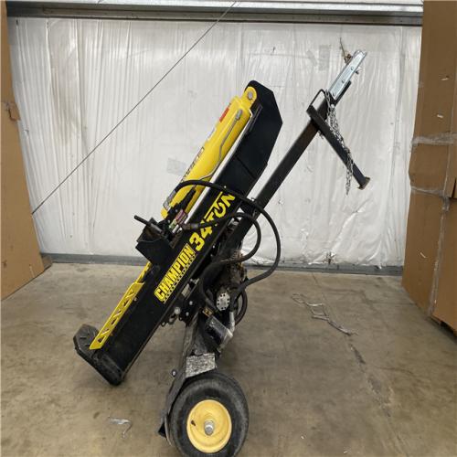 Houston Location - AS-IS Champion 34 Ton Log Slitter