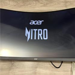 AS-IS Acer - Nitro ED340CUR Gaming 34” 1500R 21:9 Curved QHD 200Hz Gaming Monitor