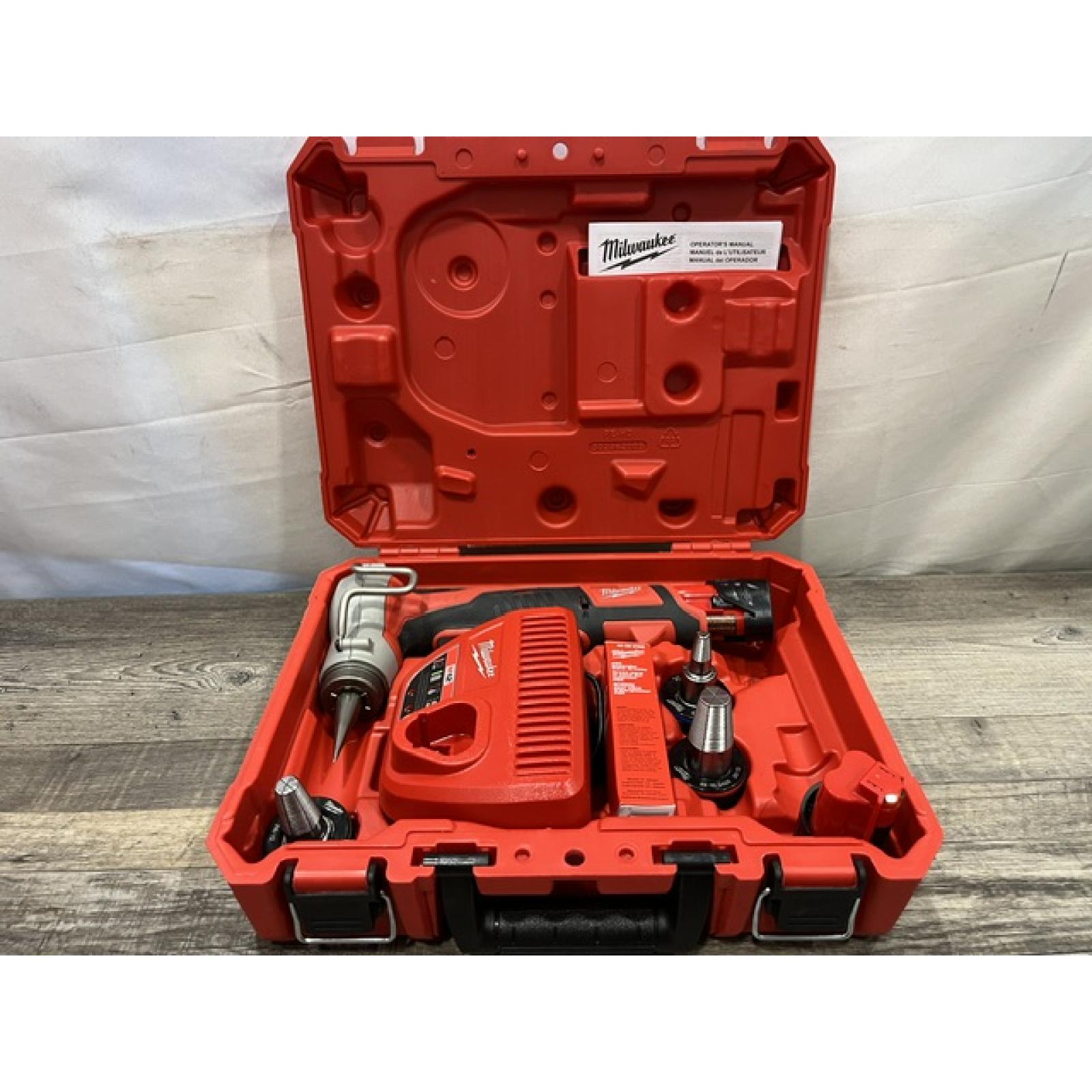 AS-IS Milwaukee Cordless PEX Expansion Tool Kit