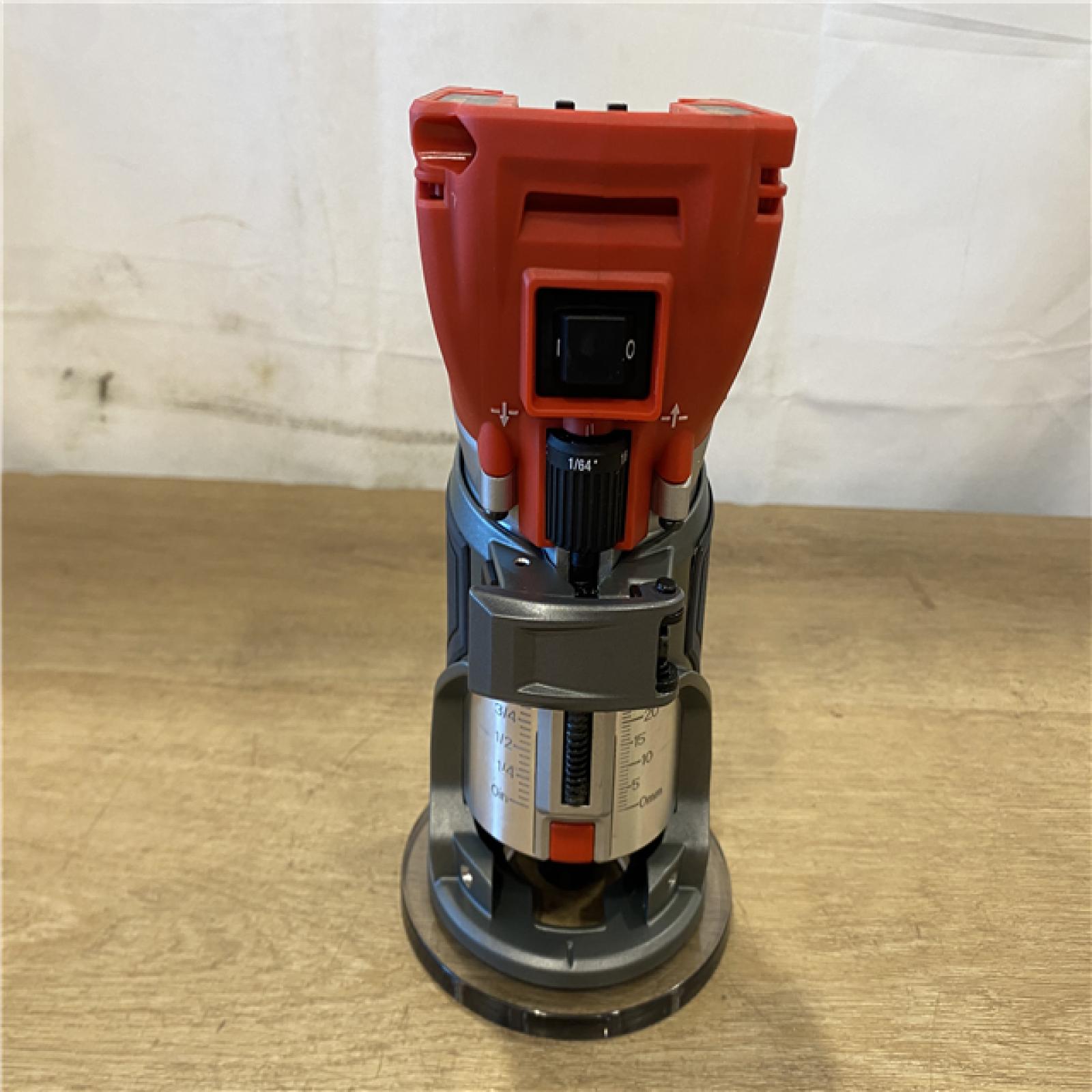 AS-IS Milwaukee FUEL 18V Lithium-Ion Brushless Cordless Compact Router (Tool-Only)