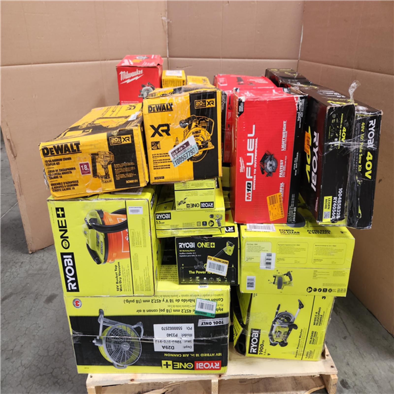 CALIFORNIA AS-IS TOOL PALLET