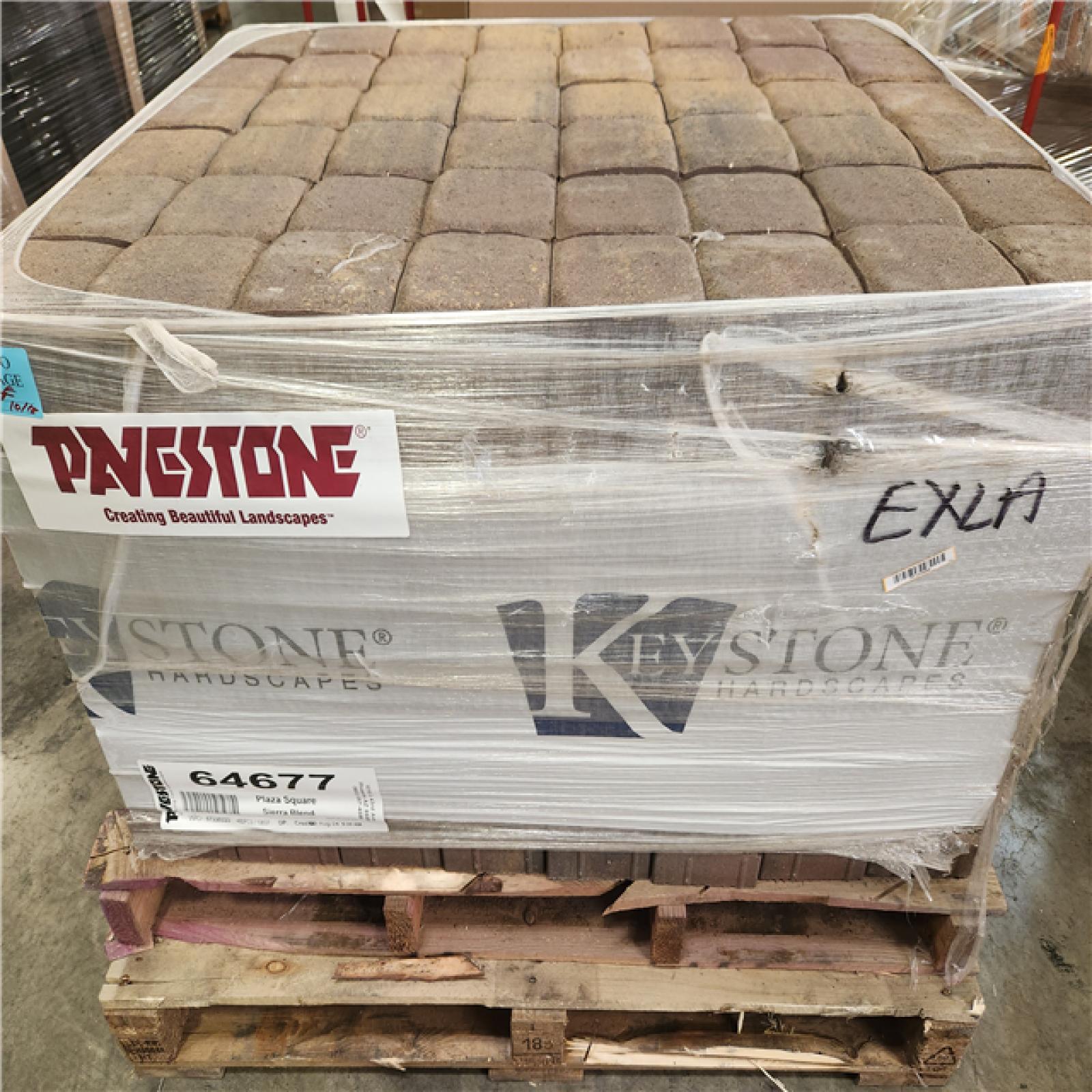 Phoenix NEW Pavestone Plaza Square 5.5 in. L x 5.5 in. W x 2.36 in. H Sierra Blend Concrete Paver (480-Pieces/ 100 sq. ft./ Pallet)