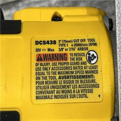AS-IS DEWALT 20V XR Cordless 3 in. Cut-Off Tool (Tool Only)