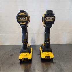 AS-IS- DEWALT ATOMIC 20-Volt MAX Lithium-Ion Cordless Combo Kit