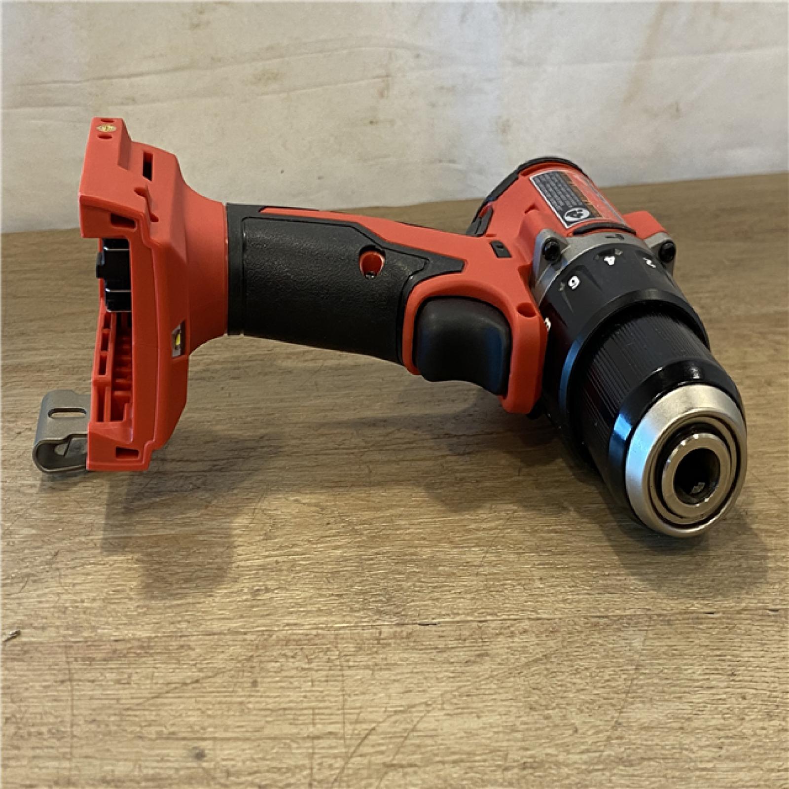 AS-IS Milwaukee 18V Lithium-Ion Brushless Cordless 1/2 in. Compact Hammer Drill/Driver (Tool-Only)