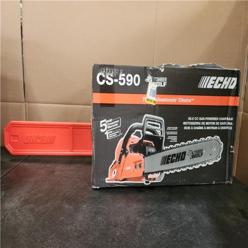 Phoenix NEW ECHO 20 in. 59.8 cc Gas 2-Stroke Rear Handle Timber Wolf Chainsaw
