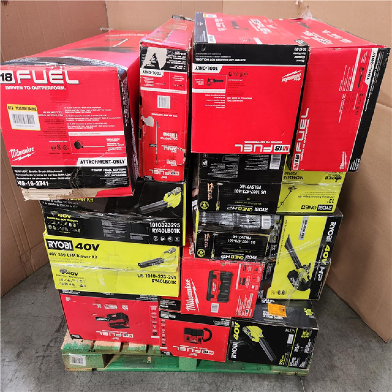 CALIFORNIA AS-IS TOOL PALLET