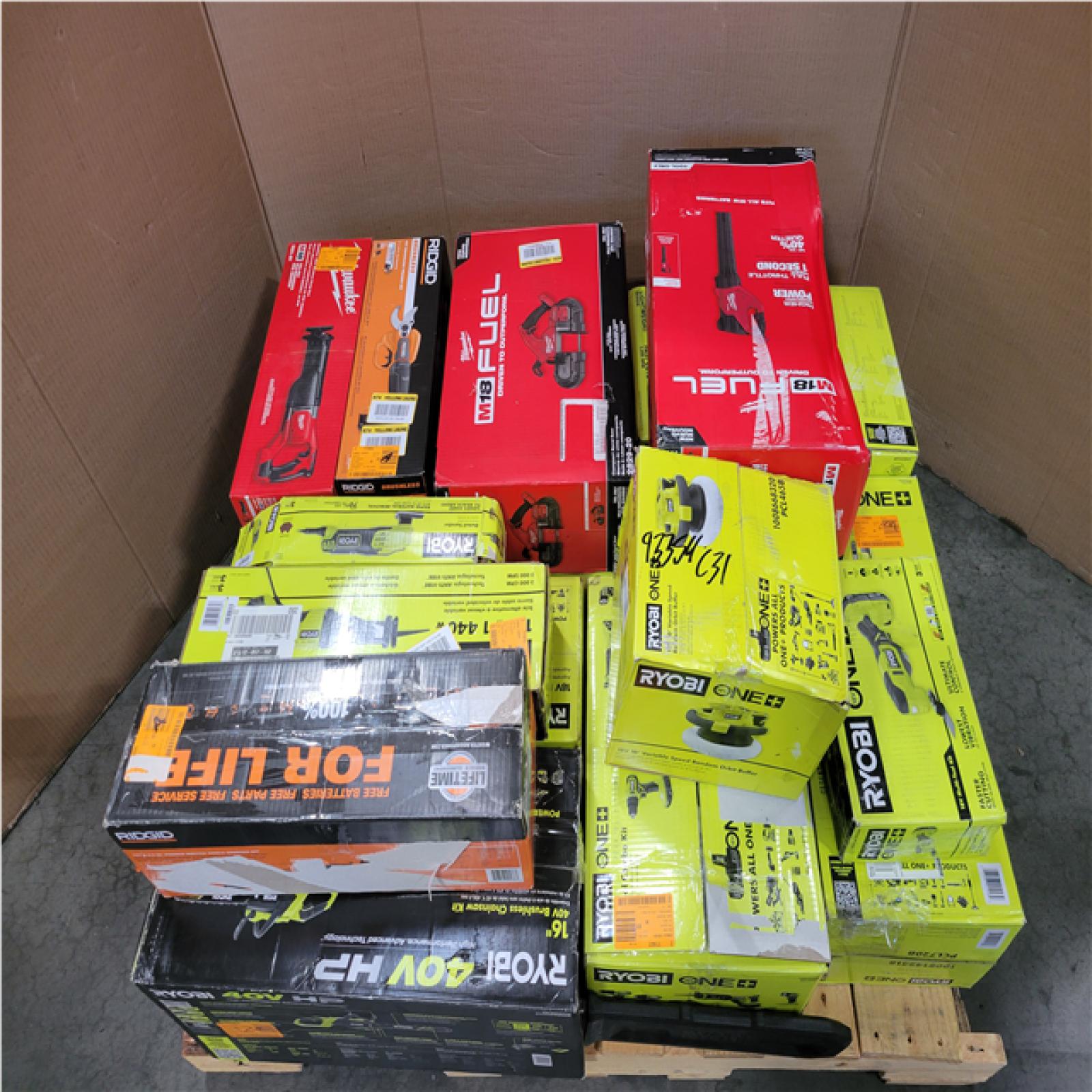 CALIFORNIA AS-IS TOOL PALLET