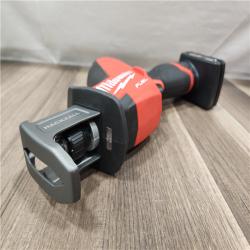 AS-IS- Milwaukee M12 FUEL 12-Volt Lithium-Ion Brushless Cordless HACKZALL Reciprocating Saw Kit W/ Free M12 4.0Ah Compact Battery