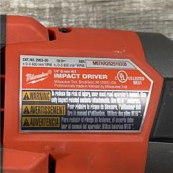 AS-IS Milwaukee FUEL 18V Lithium-Ion Brushless Cordless Hammer Drill and Impact Driver Combo Kit