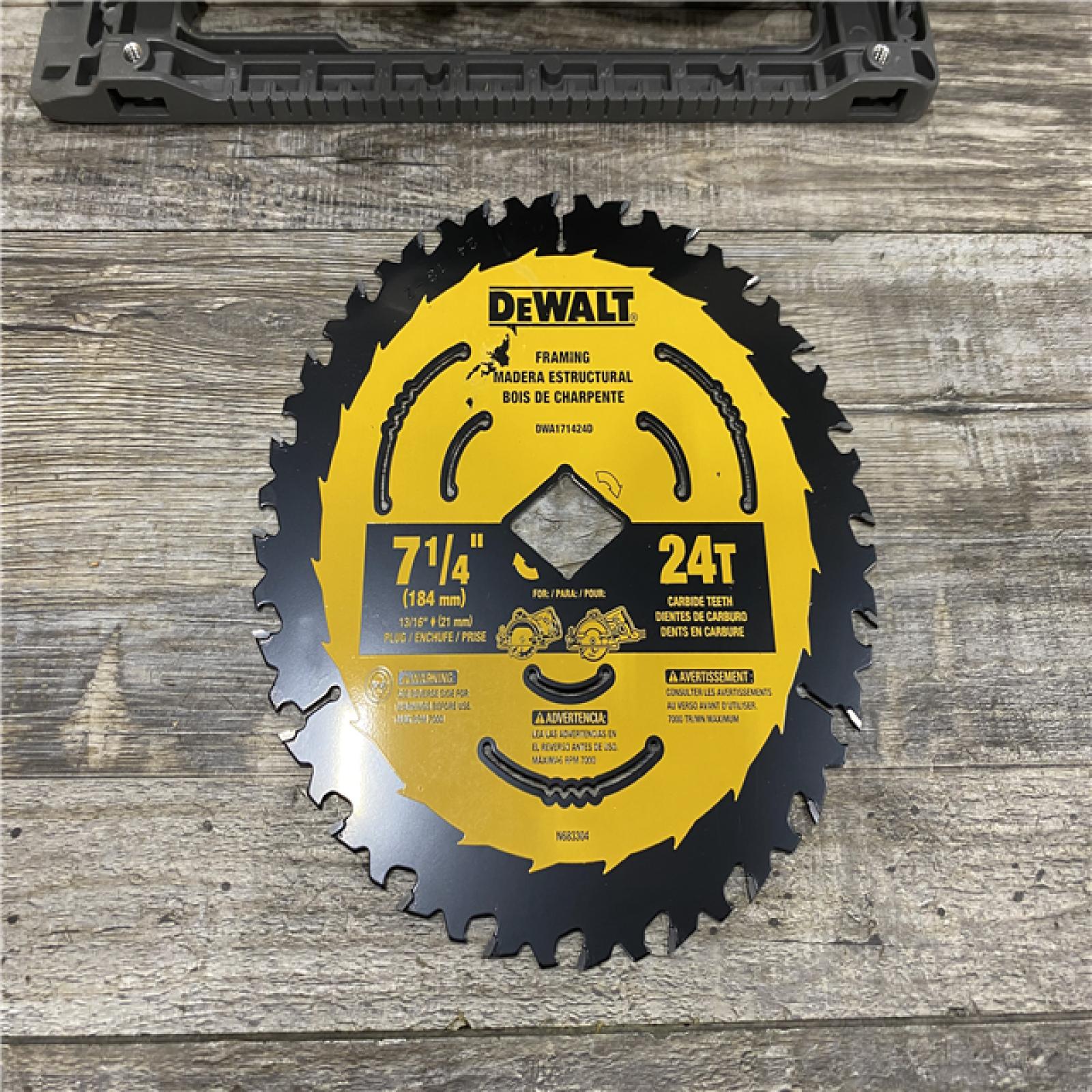 AS-IS DEWALT FLEXVOLT 60V MAX Cordless Brushless 7-1/4 in. Wormdrive Style Circular Saw (Tool Only)
