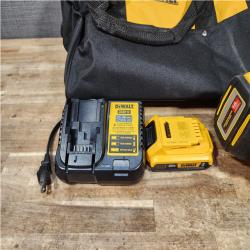 HOUSTON LOCATION - AS - IS DEWALT 20V MAX XR Lithium-Ion Cordless 18-Gauge Narrow Crown Stapler Kit