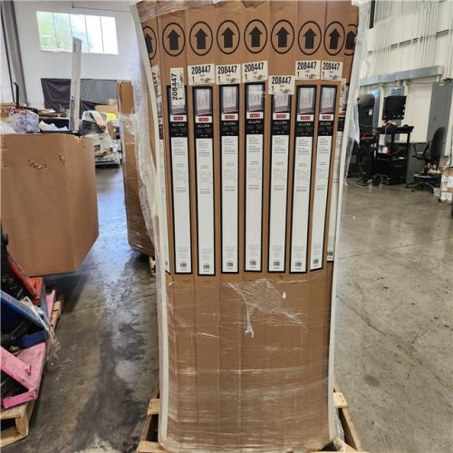Phoenix Location NEW Delta Allura 60 in. W x 58 in. H Five Piece Glue Up Bathtub Surrounds in High Gloss White Pallet (20 Total)