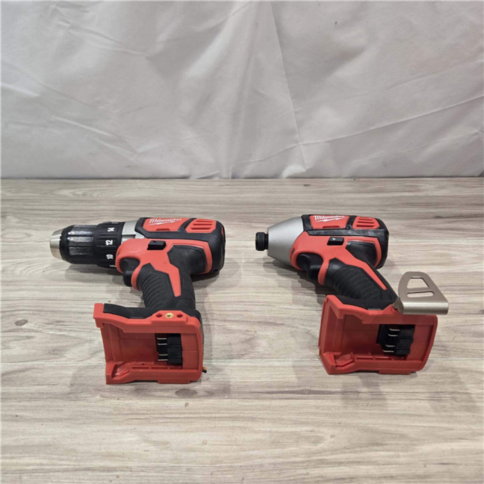 AS-IS Milwaukee 18V Cordless 2-Tool Drill/Driver and Impact Driver Kit