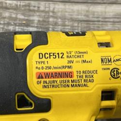 AS-IS DEWALT ATOMIC 20V MAX Cordless 1/2 in. Ratchet (Tool Only)