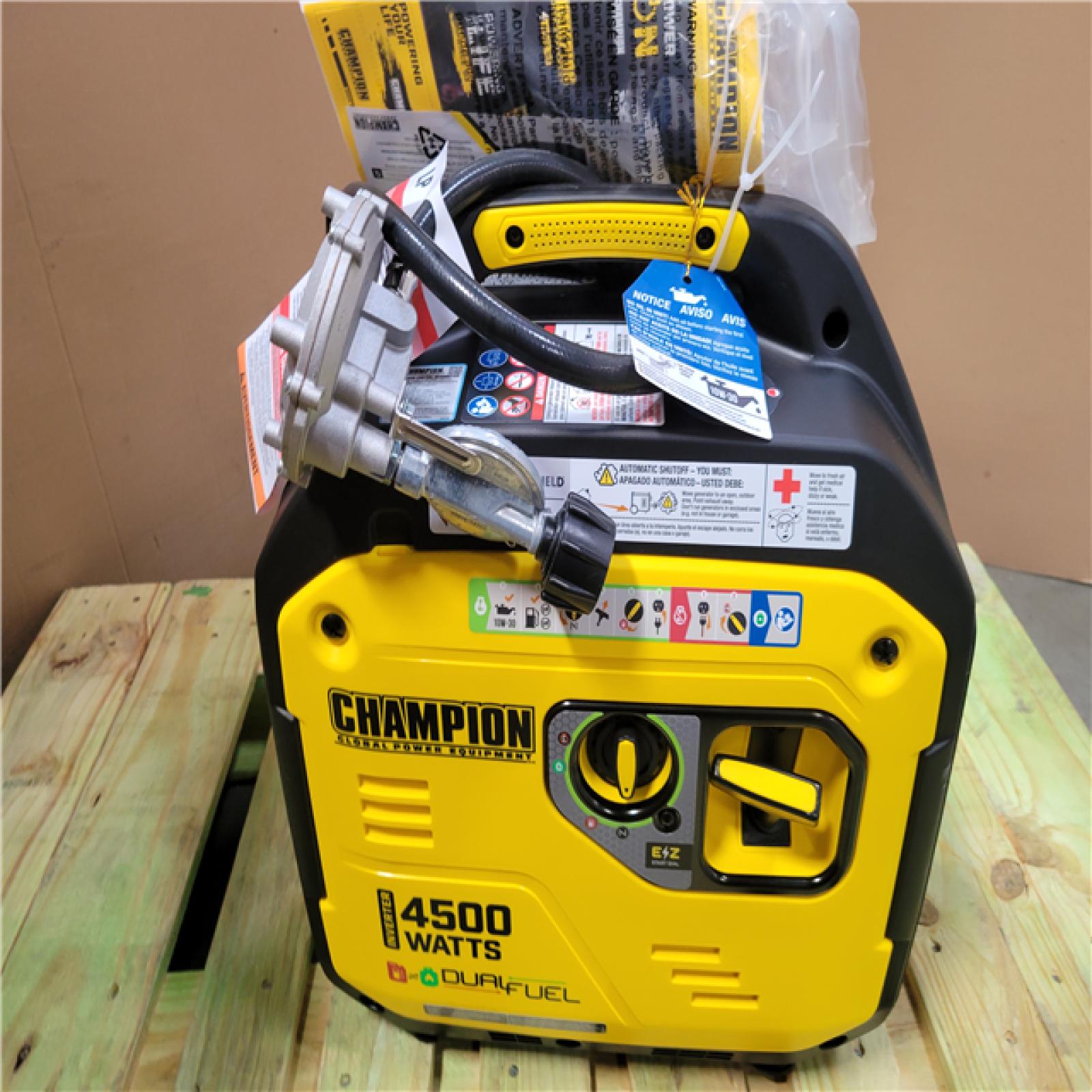 CALIFORNIA AS-IS CHAMPION PORTABLE GENERATOR