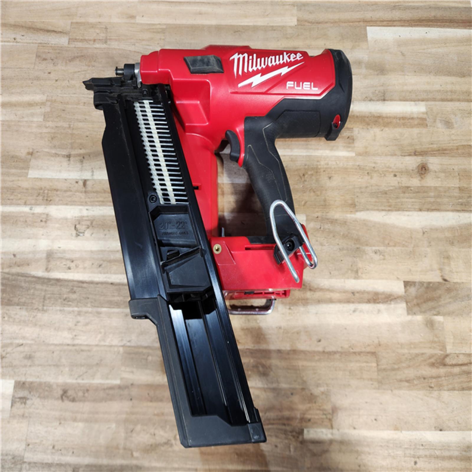 HOUSTON LOCATION - AS-IS Milwaukee FUEL 3-1/2 in. 18-Volt 21-Degree Lithium-Ion Brushless Cordless Framing Nailer (Tool-Only)