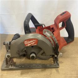 AS-IS Milwaukee FUEL 18V Lithium-Ion Cordless 7-1/4 in. Rear Handle Circular Saw (Tool-Only)