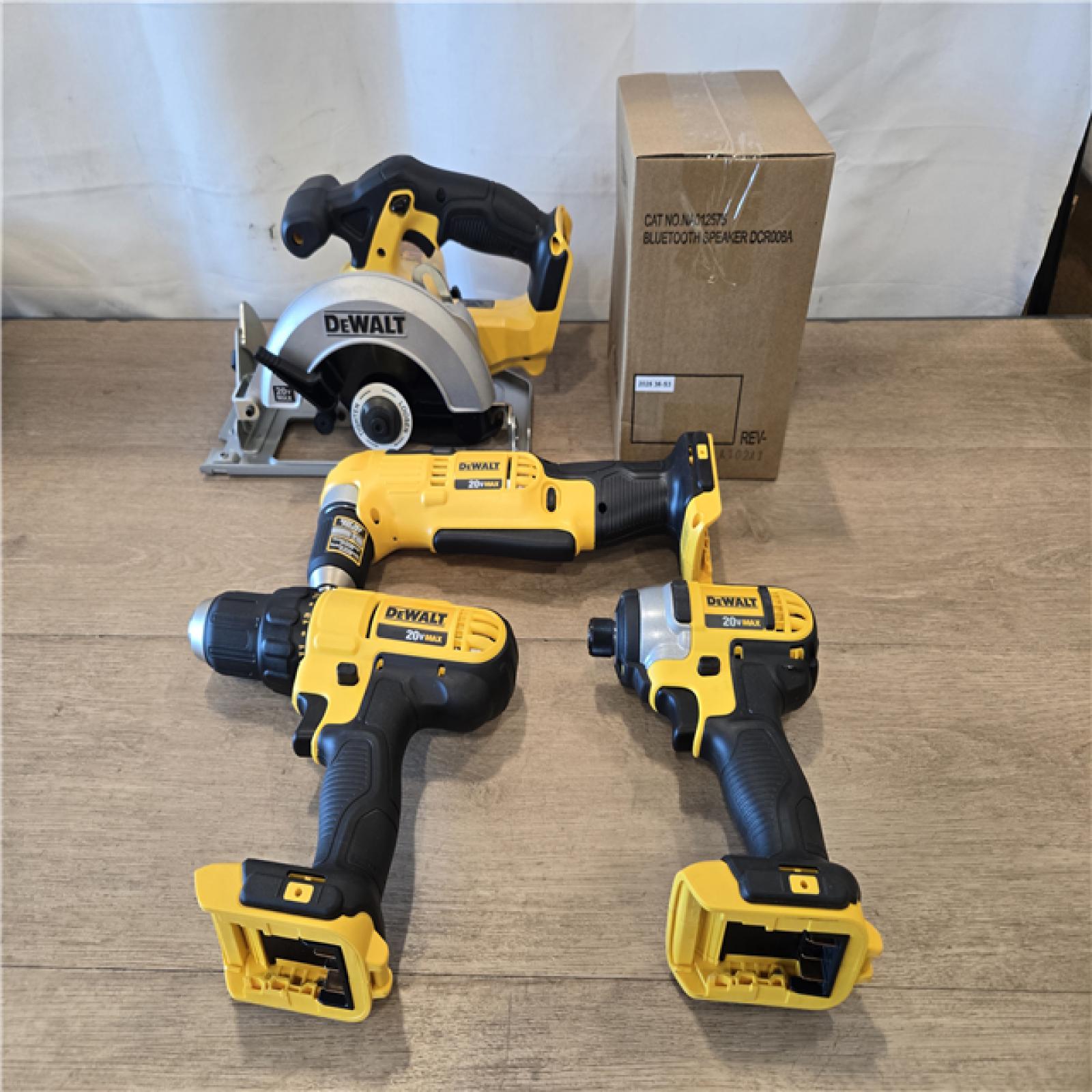 AS-IS Dewalt 20V MAX 9-Tool Power-Tool Combo Kit