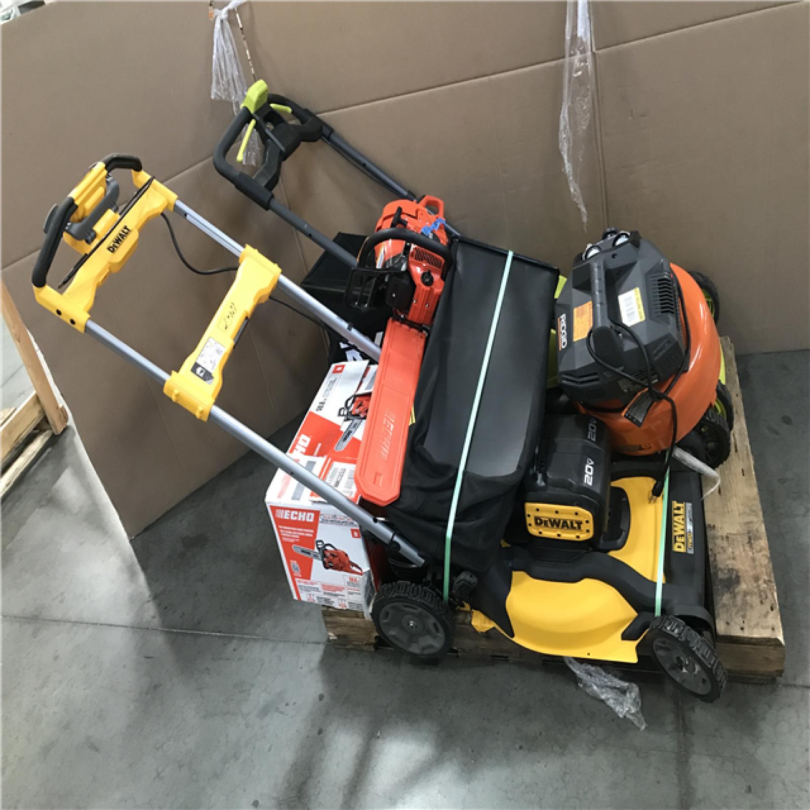 CALIFORNIA AS-IS OUTDOOR POWER EQUIPMENT