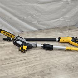 LIKE NEW! -  DEWALT  20V MAX 8in. Cordless Battery Powered Pole Saw Kit with (1) 4Ah Battery, Charger & Sheath